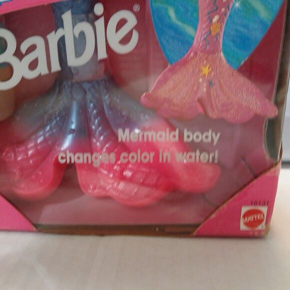 Vintage Barbie Bubbling Mermaid Doll 1996 New in Box NIB 16131 Factory Sealed - Picture 7 of 16